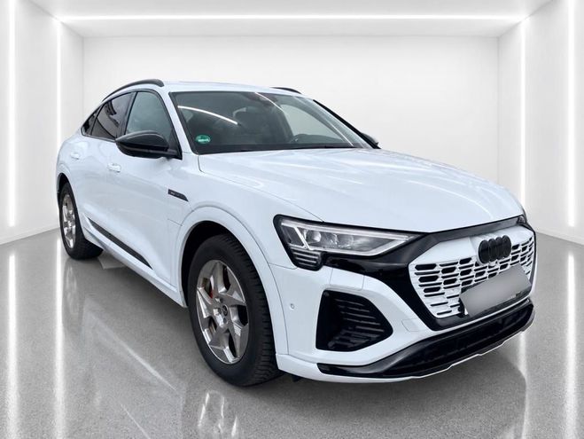 Audi Q8 Sportback 55 e-tron quattro S line - Sus blanc de 2023
