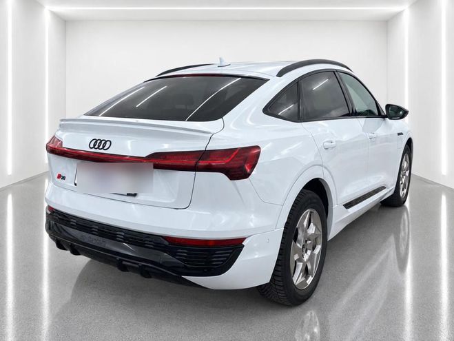 Audi Q8 Sportback 55 e-tron quattro S line - Sus blanc de 2023