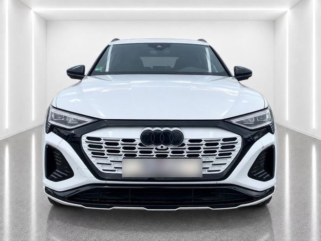 Audi Q8 Sportback 55 e-tron quattro S line - Sus blanc de 2023