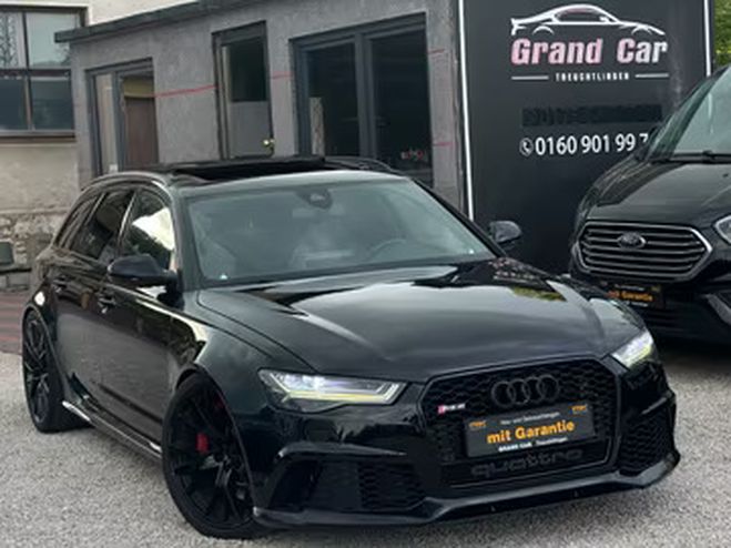 Audi RS6 4.0 TFSI quattro Performance noir de 2016