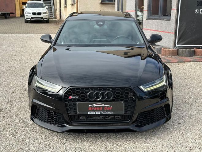 Audi RS6 4.0 TFSI quattro Performance noir de 2016
