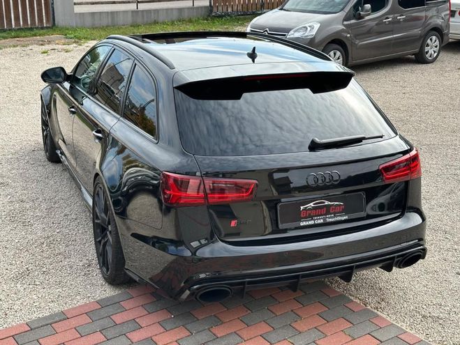 Audi RS6 4.0 TFSI quattro Performance noir de 2016