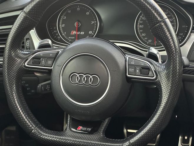 Audi RS6 4.0 TFSI quattro Performance noir de 2016