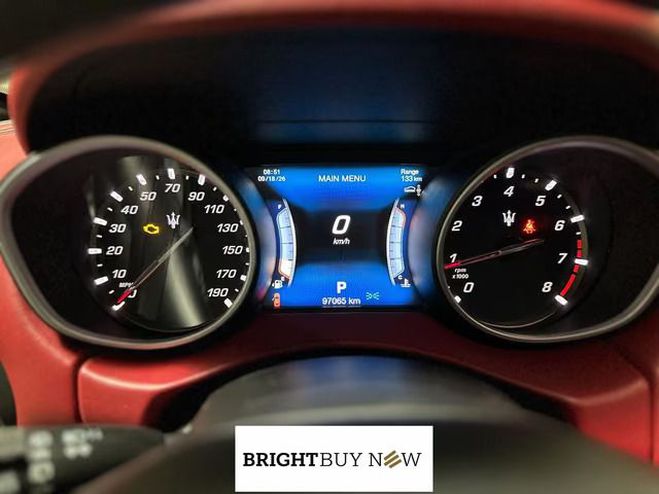 Maserati Levante GranSport 3.0 V6 noir de 2017