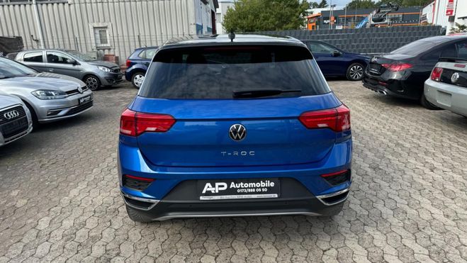 Volkswagen T Roc Active Automatique - 2e Main 70 000 km bleu azur de 2021