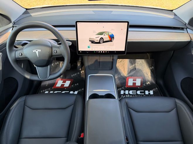 Tesla Model Y Long Range AWD blanc de 2023