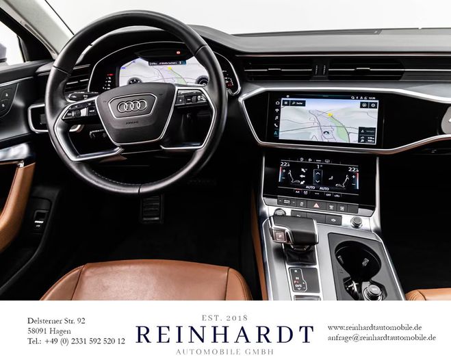 Audi A6 Allroad 40 TDI quattro - LED ACC Attelage Suspen argent de 2023