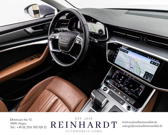 Audi A6 Allroad 40 TDI quattro - LED ACC Attelage Suspen argent de 2023