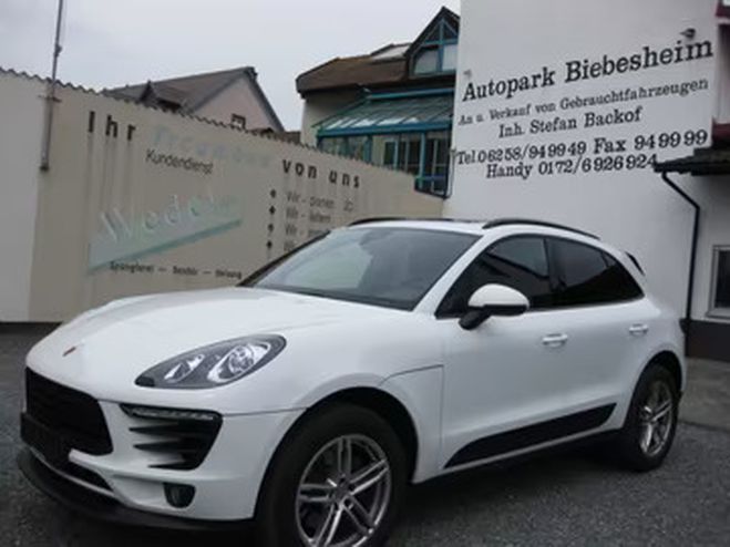 Porsche Macan PDK blanc de 2018