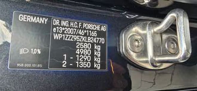 Porsche Macan S noir de 2019