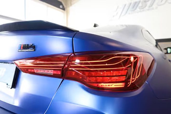 BMW M4 Competition bleu de 2022