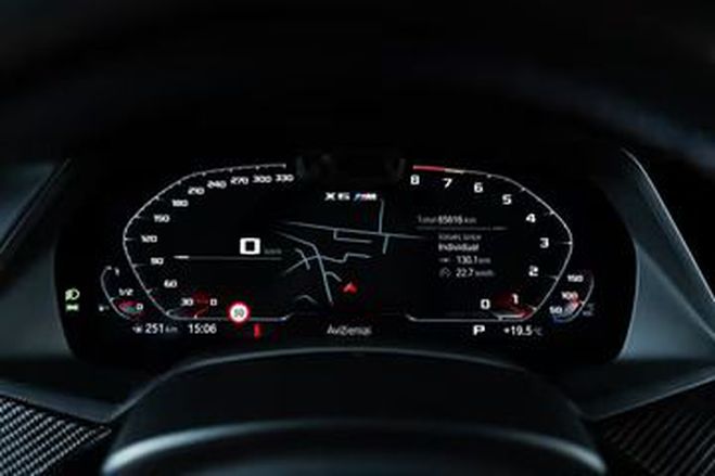BMW X6 M Competition bleu de 2022