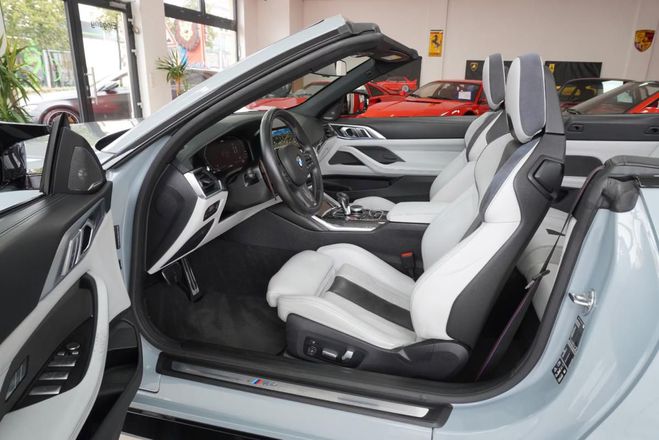 BMW M4 Cabrio xDrive Competition - Laser Carbon gris clair de 2022