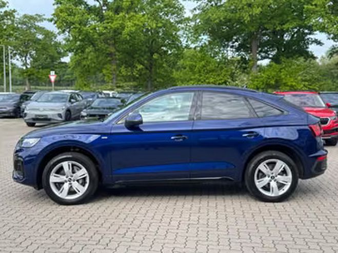 Audi Q5 50 TDI quattro S line bleu de 2022