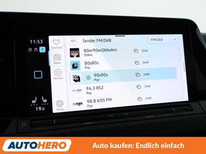 Volkswagen Golf VIII 1.5 TSI ACT R-Line gris de 2020