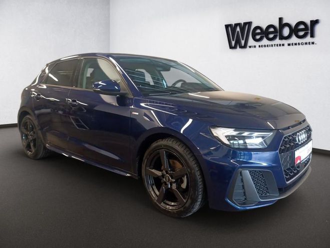 Audi A1 S line bleu de 2025