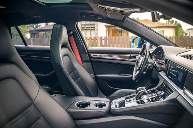 Porsche Panamera Sport Turismo Turbo 4.0 V8 550 ch - PDK  bleu de 2019