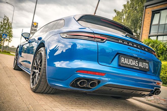 Porsche Panamera Sport Turismo Turbo 4.0 V8 550 ch - PDK  bleu de 2019