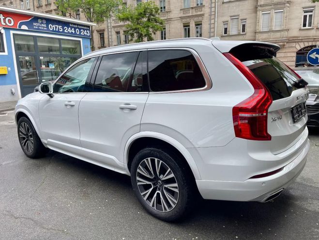 Volvo XC90 B5 D AWD Momentum blanc de 2021
