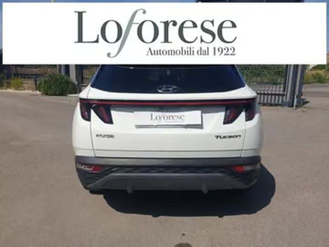 Hyundai Tucson 1.6 T-GDi 48V XLine blanc de 2022