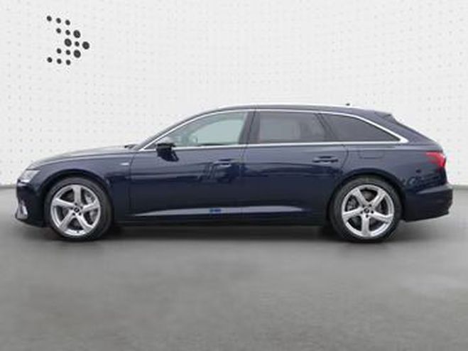 Audi A6 50 TFSI e quattro S line bleu marine de 2022
