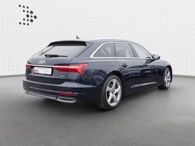 Audi A6 50 TFSI e quattro S line bleu marine de 2022