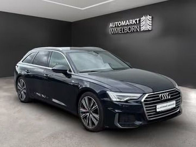 Audi A6 55 TFSI e S line noir de 2021