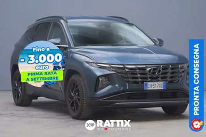Hyundai Tucson 1.6 CRDi 48V XLine iMT bleu de 2022
