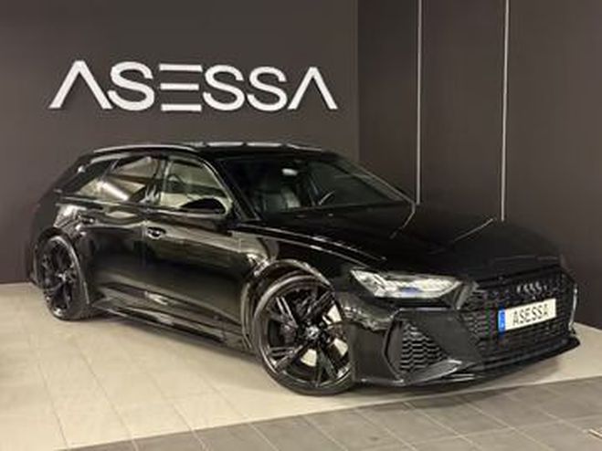 Audi RS6 4.0 TFSI quattro noir de 2021