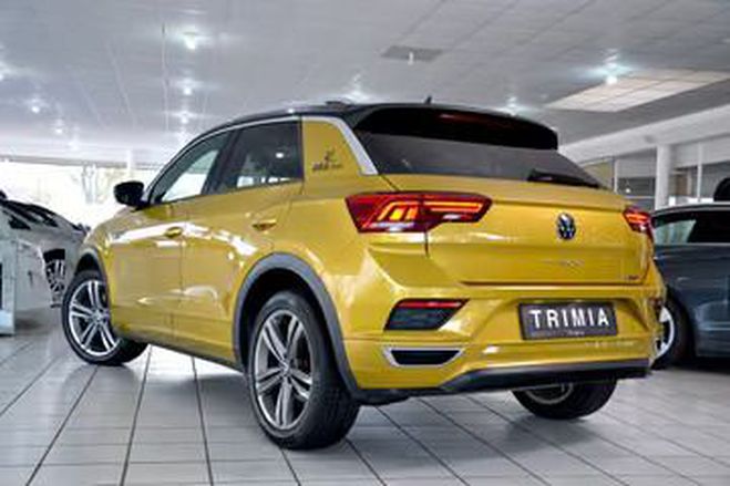 Volkswagen T Roc 2.0 TSI 4Motion DSG jaune de 2020