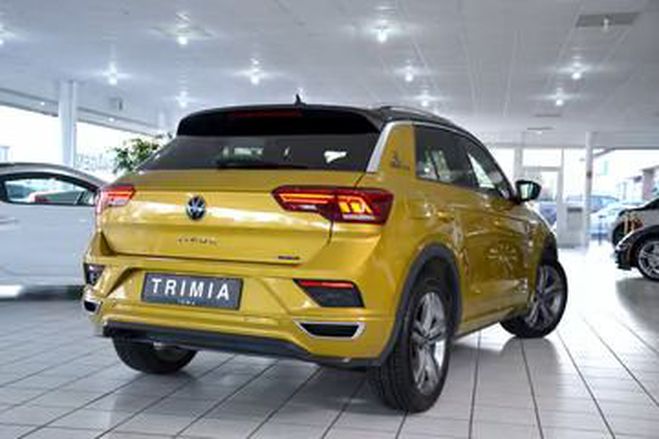 Volkswagen T Roc 2.0 TSI 4Motion DSG jaune de 2020