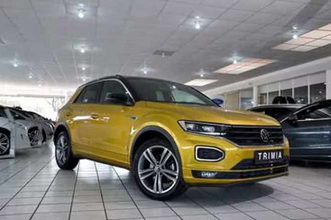 Volkswagen T Roc 2.0 TSI 4Motion DSG jaune de 2020