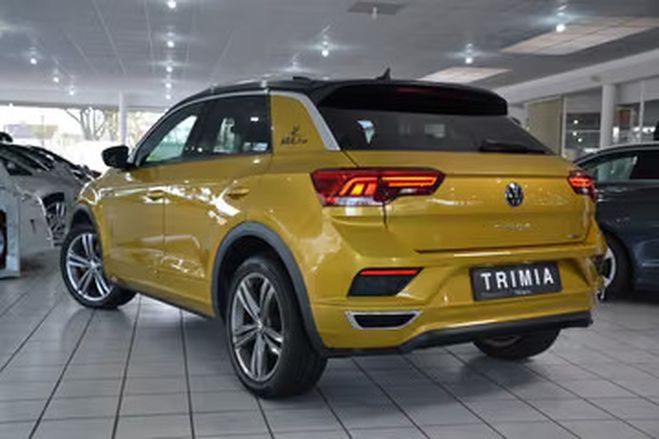 Volkswagen T Roc 2.0 TSI 4Motion DSG jaune de 2020