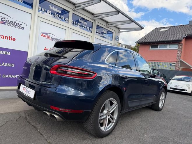 Porsche Macan S Diesel bleu de 2014