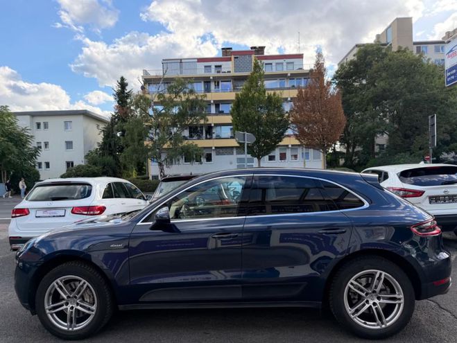 Porsche Macan S Diesel bleu de 2014