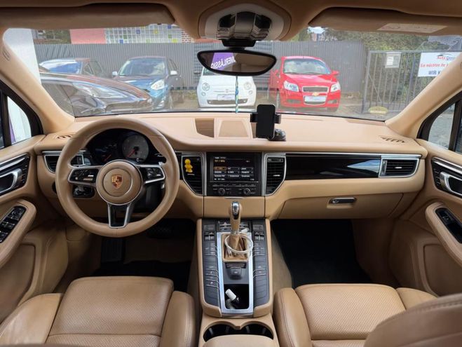 Porsche Macan S Diesel bleu de 2014