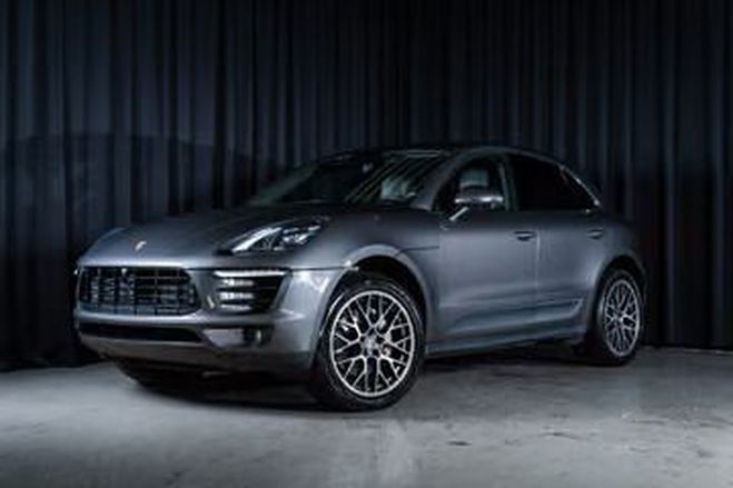 Porsche Macan S gris de 2017