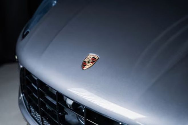 Porsche Macan S gris de 2017