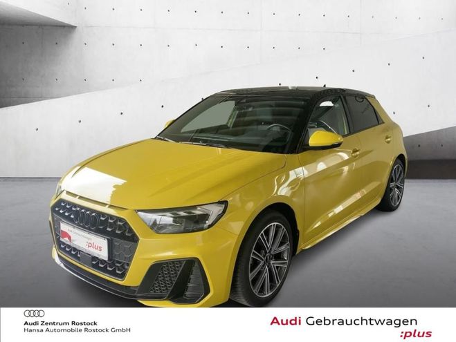 Audi A1 30 TFSI S line jaune de 2022