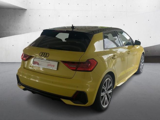 Audi A1 30 TFSI S line jaune de 2022