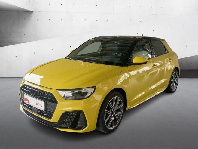Audi A1 30 TFSI S line jaune de 2022
