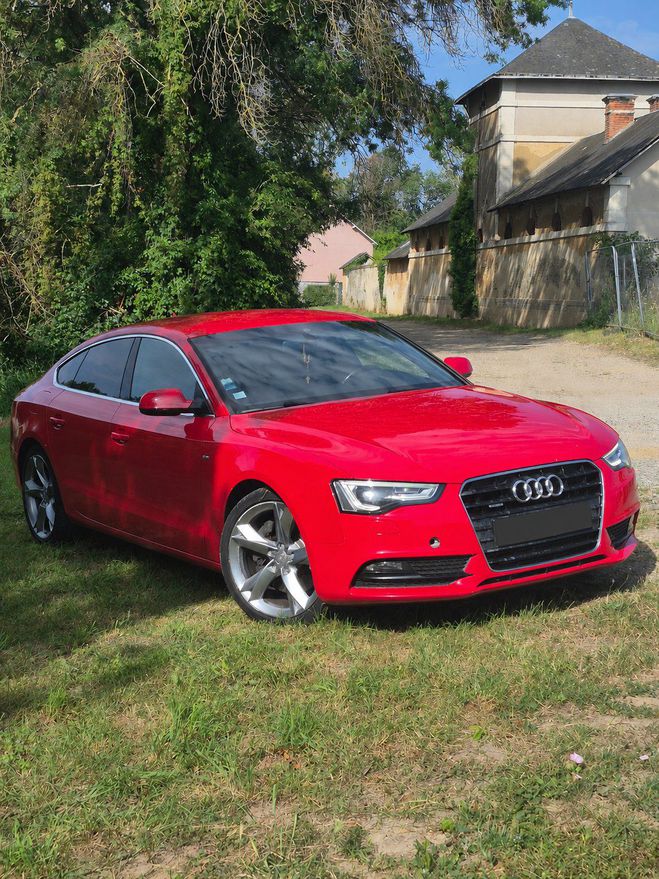 Audi A5  Rouge misane de 2013