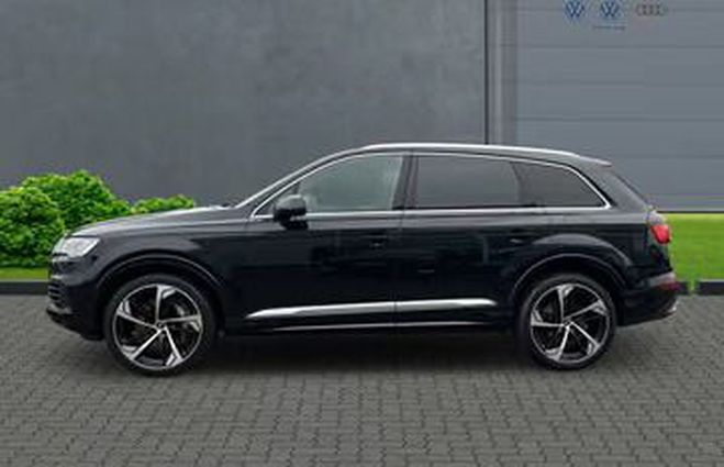 Audi Q7 55 TFSI e quattro S line noir de 2020