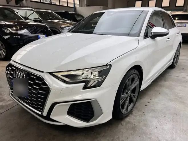 Audi S3 2.0 TFSI quattro S tronic 310 ch blanc de 2022
