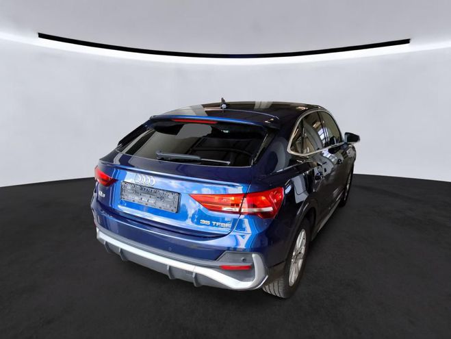 Audi Q3 35 TFSI S line bleu azur de 2022
