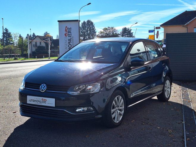 Volkswagen Polo 1.4 TDi 75 ch Confortline 5 portes Noir de 2015