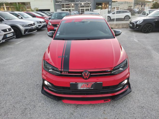 Volkswagen Polo VI 2.0 TSI 200ch GTI DSG6 Euro6d-T ROUGE de 2020