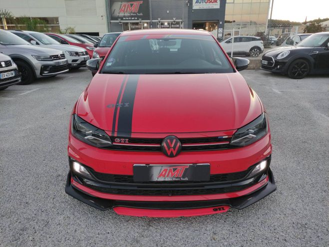 Volkswagen Polo VI 2.0 TSI 200ch GTI DSG6 Euro6d-T ROUGE de 2020