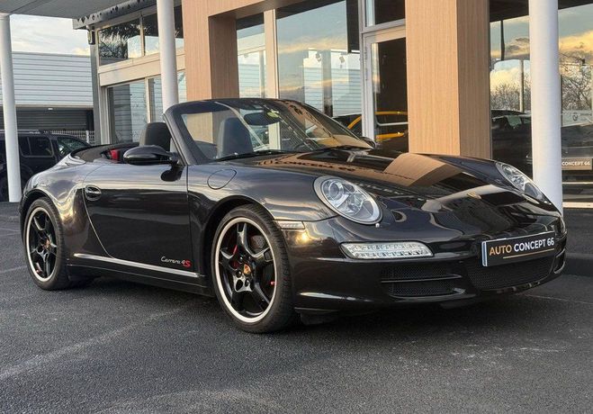 Porsche 911 CABRIOLET Type 997 Phase 1 CARRERA 4S 3. Noir de 2006