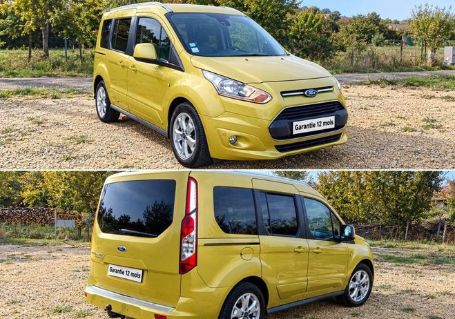Ford Tourneo Connect II flexifuel e85 100ch Stop&Star Jaune de 2015